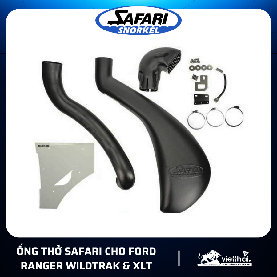 ỐNG THỞ SAFARI CHO FORD RANGER WILDTRAK & XLT
